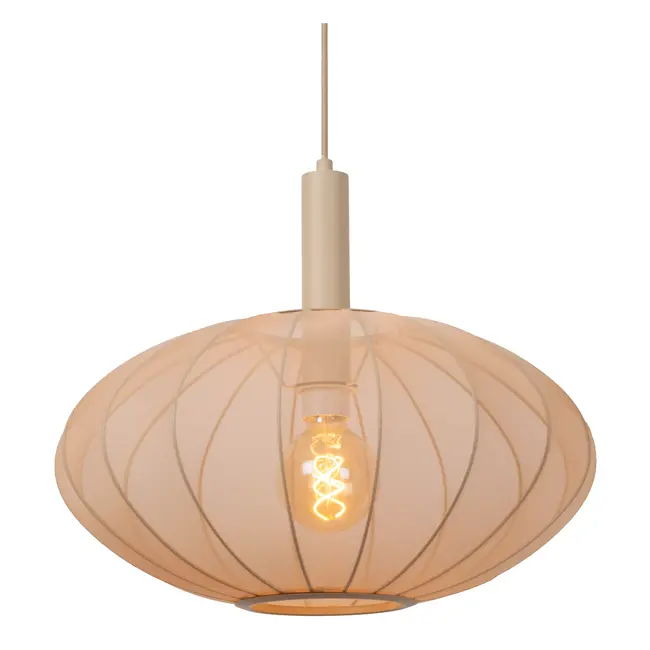CORINA - Pendant light - Ø 50 cm - 1xE27 - Cream - 03447/52/38