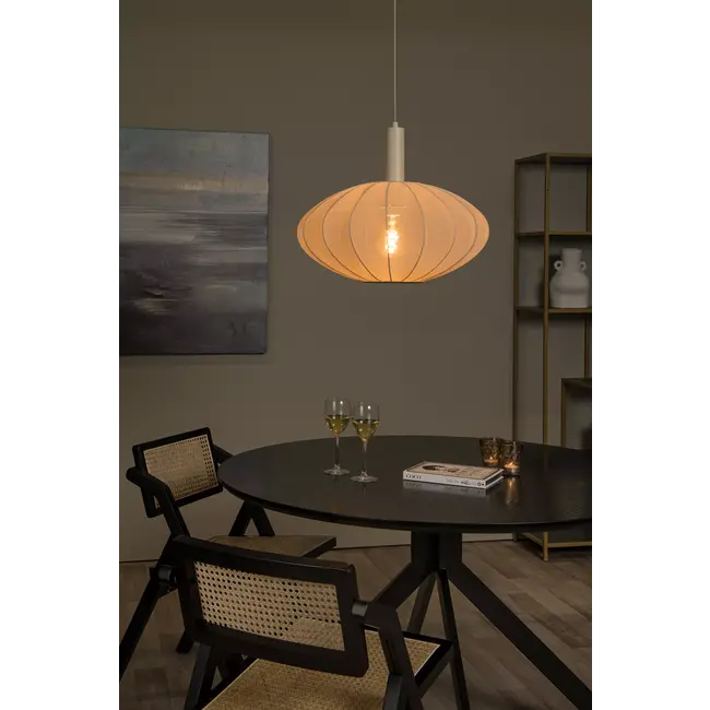 CORINA - Hanglamp - Ø 50 cm - 1xE27 - Beige - 03447/52/38