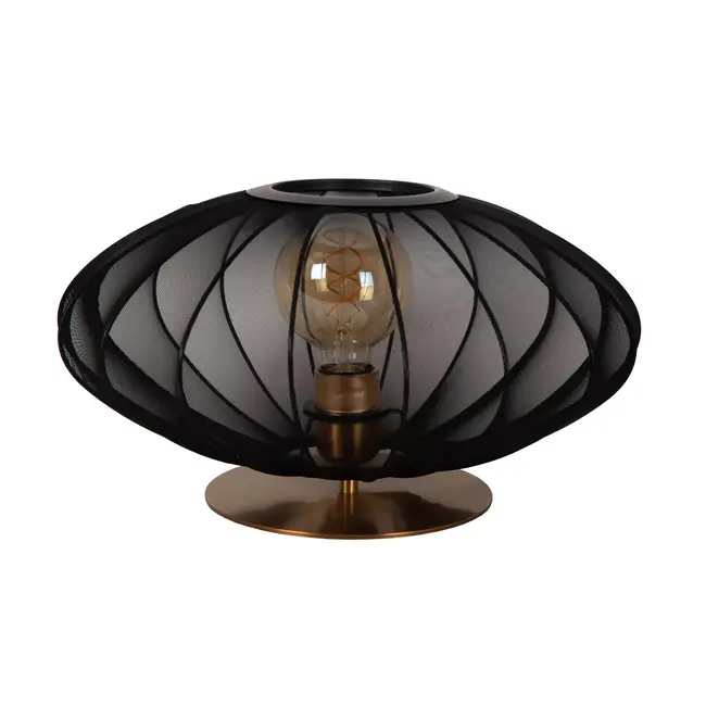 CORINA - Lampe de table - Ø 40 cm - 1xE27 - Noir - 03547/40/30