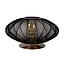 CORINA - Tafellamp - Ø 40 cm - 1xE27 - Zwart - 03547/40/30