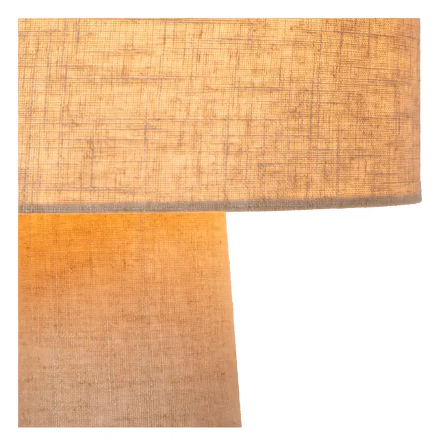 LEEROY - Table lamp - Ø 30 cm - 1xE27 - Taupe - 03548/50/41