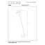 ALEC - Floor lamp - LED - G9 - 1x3W 2700K - Interchangeable lampshades included - Black - 03746/03/30