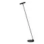 ALEC - Lampadaire - LED - G9 - 1x3W 2700K - Abat-jour interchangeables inclus - Noir - 03746/03/30