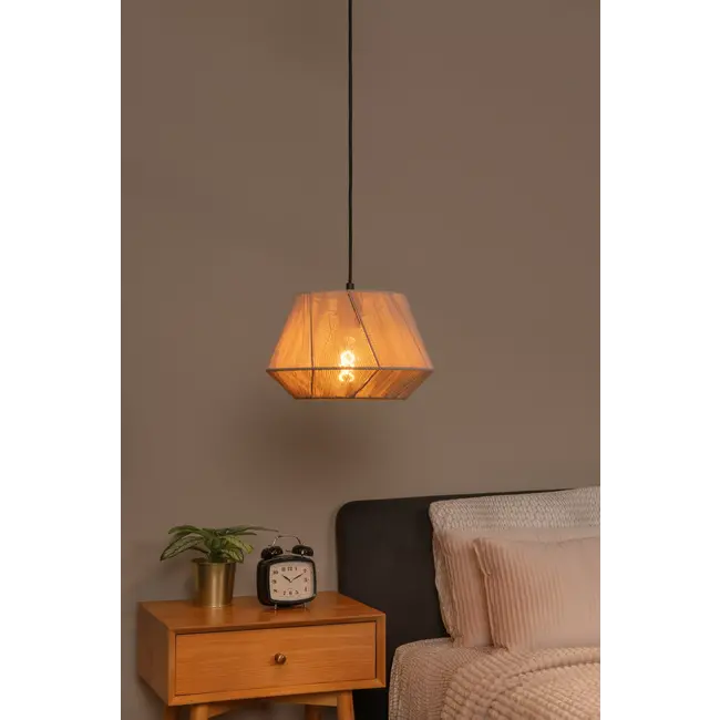 JESSICA - Hanglamp - 1xE27 - Grijs - 10421/30/36