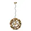 HANNELORE - Hanglamp - Ø 40 cm - 1xE27 - Mat Goud / Messing - 10423/40/02