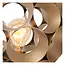 HANNELORE - Lampe de table - Ø 25 cm - 1xE27 - Or Mat / Laiton - 10523/01/02