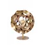 HANNELORE - Lampe de table - Ø 25 cm - 1xE27 - Or Mat / Laiton - 10523/01/02