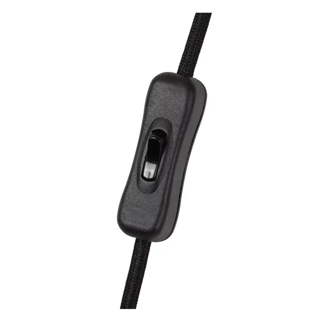 HANNELORE - Lampe de table - Ø 25 cm - 1xE27 - Noir - 10523/01/30