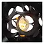 HANNELORE - Lampe de table - Ø 25 cm - 1xE27 - Noir - 10523/01/30