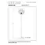 HANNELORE - Lampadaire - Ø 30 cm - 1xE27 - Or Mat / Laiton - 10723/01/02