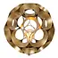 HANNELORE - Vloerlamp - Ø 30 cm - 1xE27 - Mat Goud / Messing - 10723/01/02