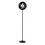 HANNELORE - Lampadaire - Ø 30 cm - 1xE27 - Noir - 10723/01/30
