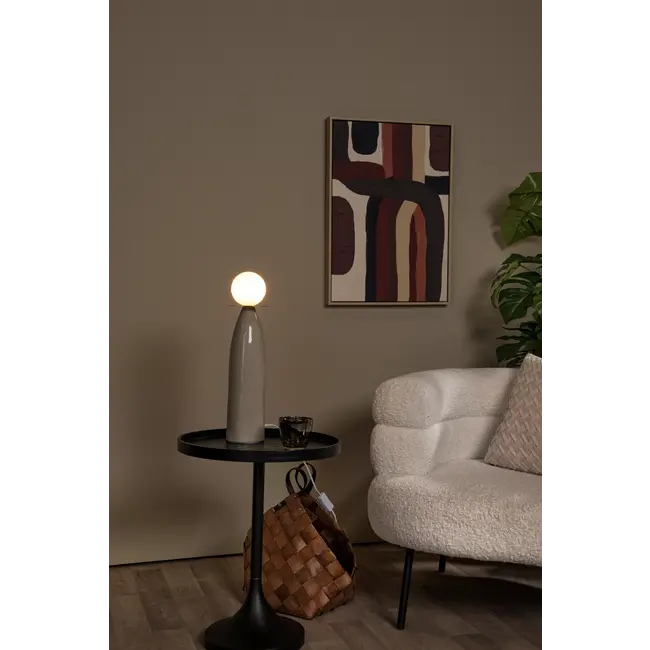 FIGARO - Table lamp - Ø 12 cm - 1xG9 - Grey - 13544/50/36