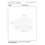 FOLD - Flush ceiling light - Ø 40 cm - 1xE27 - White - 21139/01/31