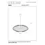 MESH - Pendant light - Ø 85 cm - 3xE27 - Matt Gold / Brass - 21423/88/02