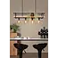 MILONGA - Hanglamp - 4xE27 - Zwart - 21432/04/30