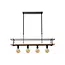 MILONGA - Suspension - 4xE27 - Noir - 21432/04/30