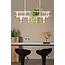MILONGA - Hanglamp - 4xE27 - Wit - 21432/04/31