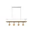 MILONGA - Hanglamp - 4xE27 - Wit - 21432/04/31