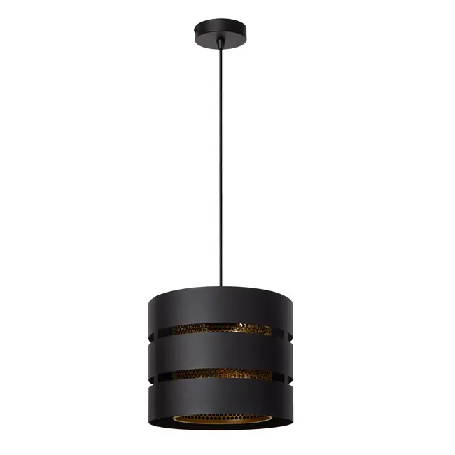 ROSAS - Hanglamp - Ø 26 cm - 1xE27 - Zwart - 21433/01/30