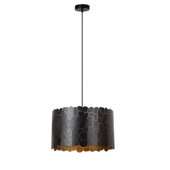 ALMELO - Suspension - Ø 40 cm - 1xE27 - Noir - 21434/40/30