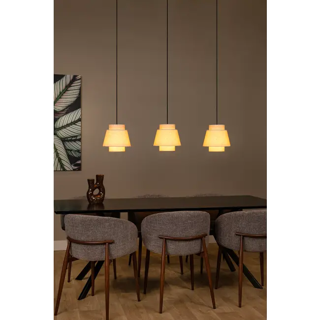 TRIBUTE - Pendant light - 3xE27 - Cream - 21435/03/38