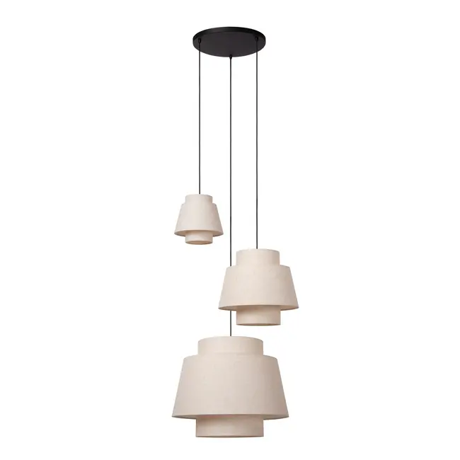 TRIBUTE - Pendant light - 3xE27 - Cream - 21435/13/38