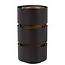 ROSAS - Lampe de table - Ø 16 cm - 1xE27 - Noir - 21533/01/30
