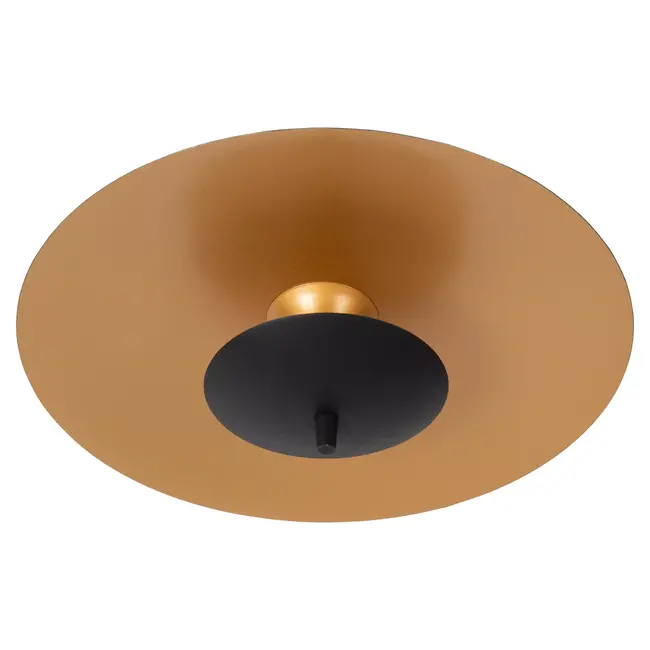 VULCAN - Plafonnière - Ø 35 cm - LED Dimb. - 1x9W 3000K - Zwart - 30161/09/30