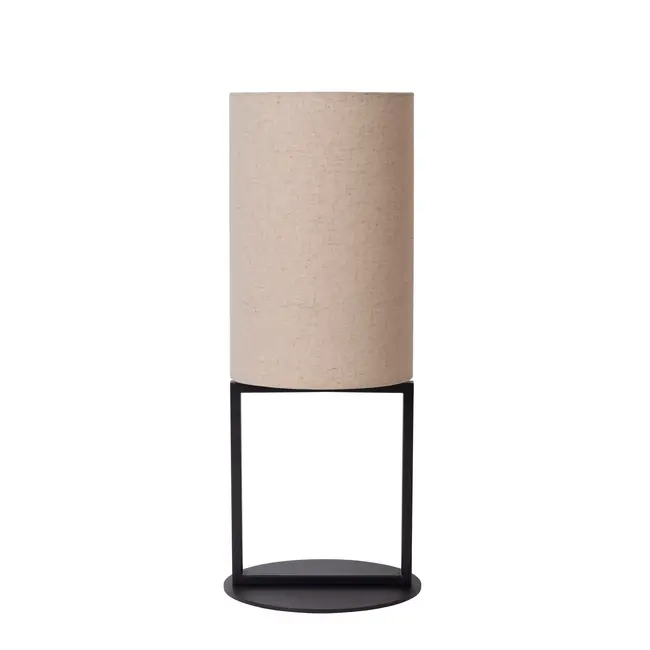 HERMAN - Tafellamp - Ø 20 cm - 1xE27 - Beige - 30562/81/38