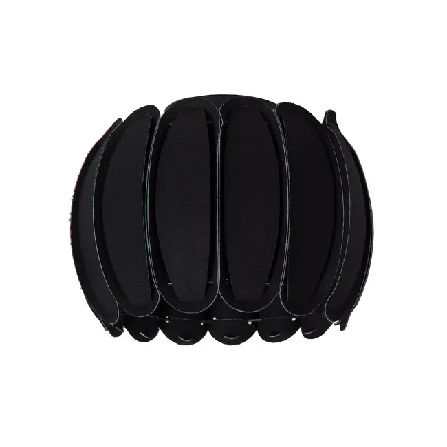 SPENCER - Flush ceiling light - Ø 30 cm - 1xE27 - Black - 34145/30/30