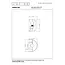 SPENCER - Applique murale - 1xE27 - Noir - 34245/01/30