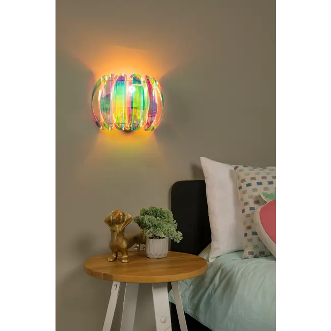 GLINSTAR - Wandlamp - 1xE27 - Multicolor - 34247/01/99