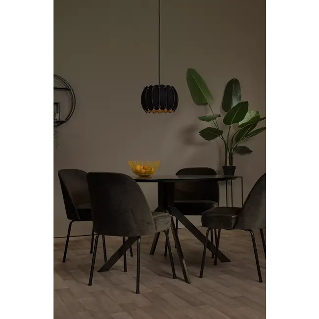 SPENCER - Pendant light - Ø 30 cm - 1xE27 - Black - 34445/30/30
