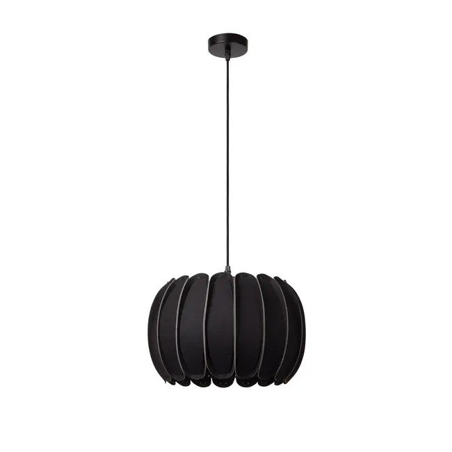 SPENCER - Hanglamp - Ø 30 cm - 1xE27 - Zwart - 34445/30/30