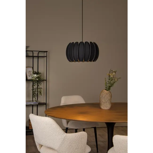 SPENCER - Pendant lamp - Ø 40 cm - 1xE27 - Black - 34445/40/30
