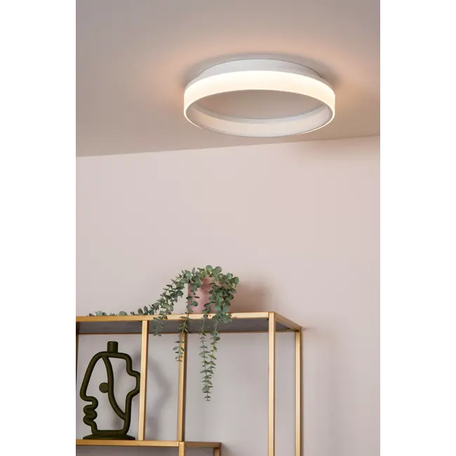 ESTREJA - Plafonnière - Ø 40 cm - LED Dimb. - 2500K/3000K - Wit - 71102/40/31