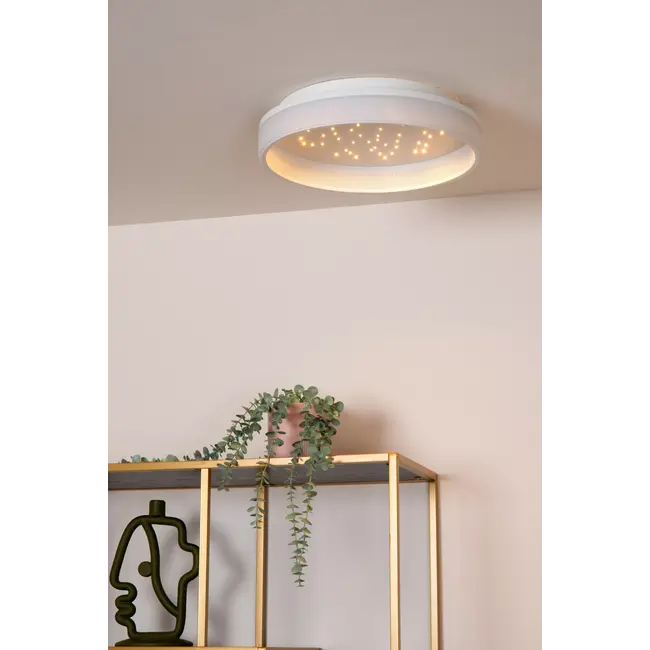 ESTREJA - Plafonnier - Ø 40 cm - LED Dimb. - 2500K/3000K - Blanc - 71102/40/31