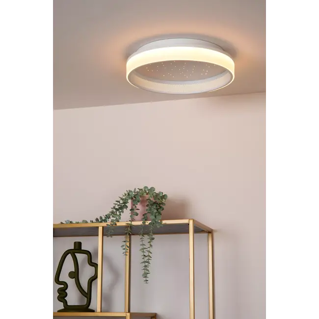 ESTREJA - Plafonnier - Ø 40 cm - LED Dimb. - 2500K/3000K - Blanc - 71102/40/31