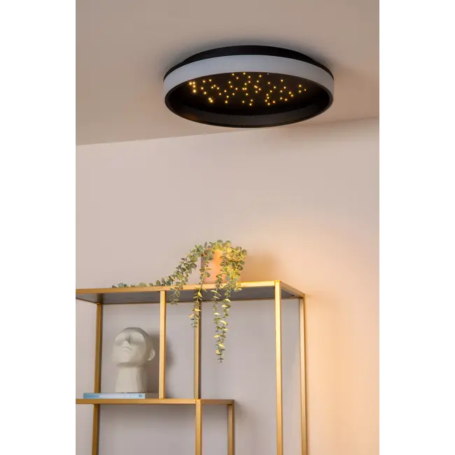 ESTREJA - Ceiling lamp - Ø 40 cm - LED Dimming. - 2500K/3000K - Black - 71102/40/30