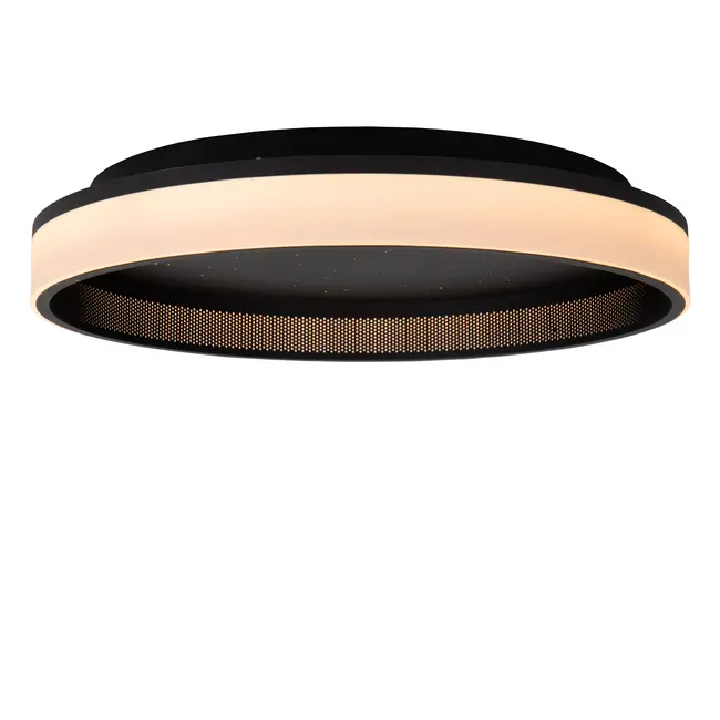 ESTREJA - Plafonnière - Ø 40 cm - LED Dimb. - 2500K/3000K - Zwart - 71102/40/30