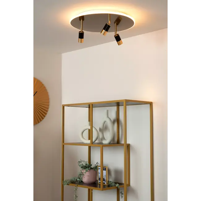 JUBEL - Flush ceiling light - Ø 48 cm - LED Dim. - 2700K - Matt Gold / Brass - 71101/48/02