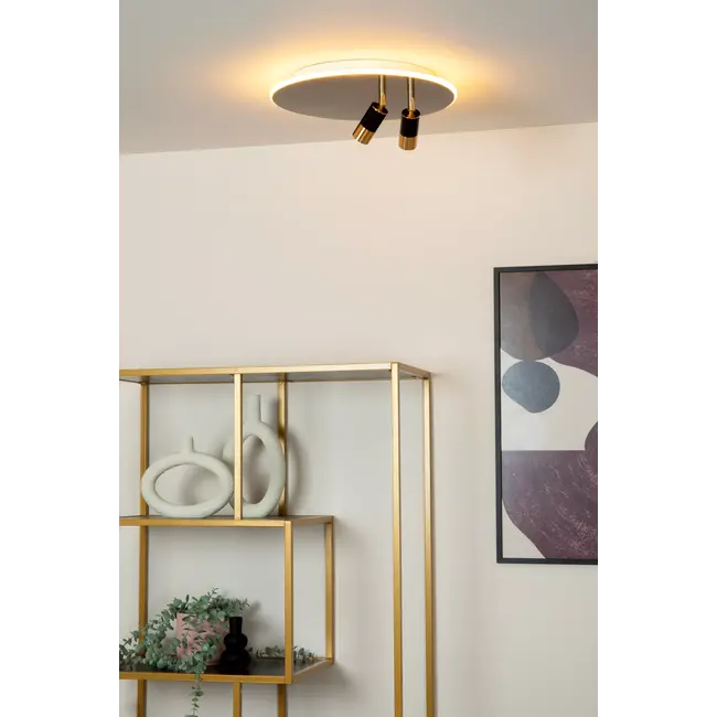 JUBEL - Flush ceiling light - Ø 40 cm - LED Dim. - 2700K - Gun Metal - 71100/40/09