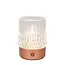 LILI - Oplaadbare Tafellamp - Accu/Batterij - Ø 8 cm - LED Dimb. - 1x3W 2700K/3000K - Koper - Set van 3 - 46520/03/17