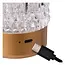 LILI - Oplaadbare Tafellamp - Accu/Batterij - Ø 8 cm - LED Dimb. - 1x3W 2700K/3000K - Mat Goud / Messing - Set van 3 - 46520/03/02