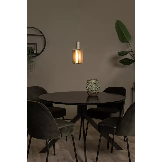 LAMBRES - Suspension - Ø 15 cm - 1xE27 - Taupe - 45410/15/41