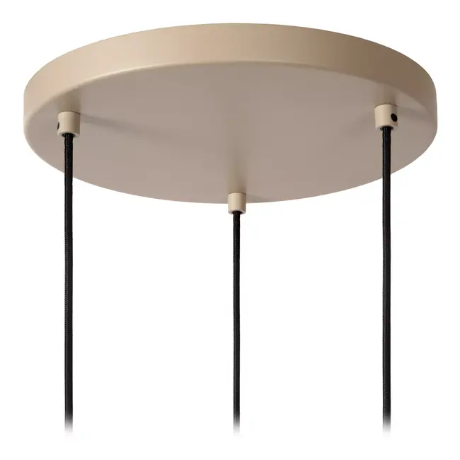 LAMBRES - Suspension - 3xE27 - Taupe - 45410/13/41