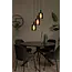 LAMBRES - Hanglamp - 3xE27 - Zwart - 45410/13/30