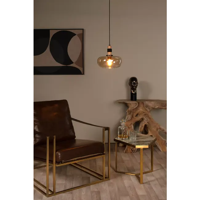 ILONA - Hanglamp - Ø 30 cm - 1xE27 - Amber - 45408/30/62