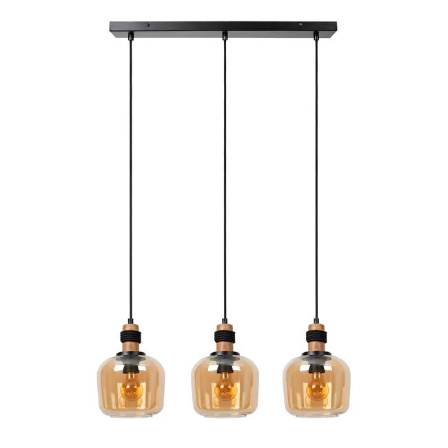 ILONA - Suspension - 3 x E27 - Ambre - 45408/03/62